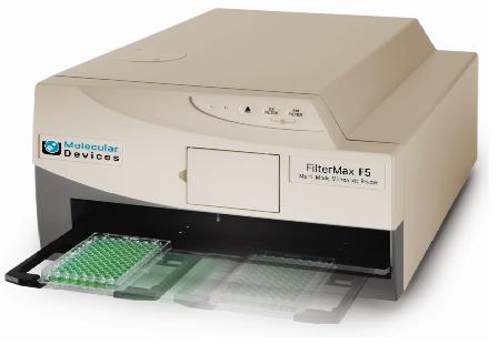 ����Molecular Devices FilterMax Fϵ�ж๦�ܶ����405nm�˹�Ƭ