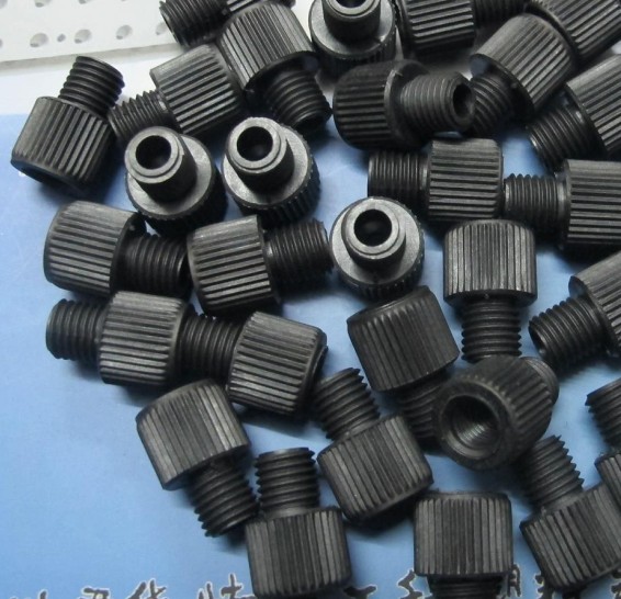 Һ��ɫ�ױ�ͷ��PEEKת��ͷ��PEEK��ͷ��PEEK����˿